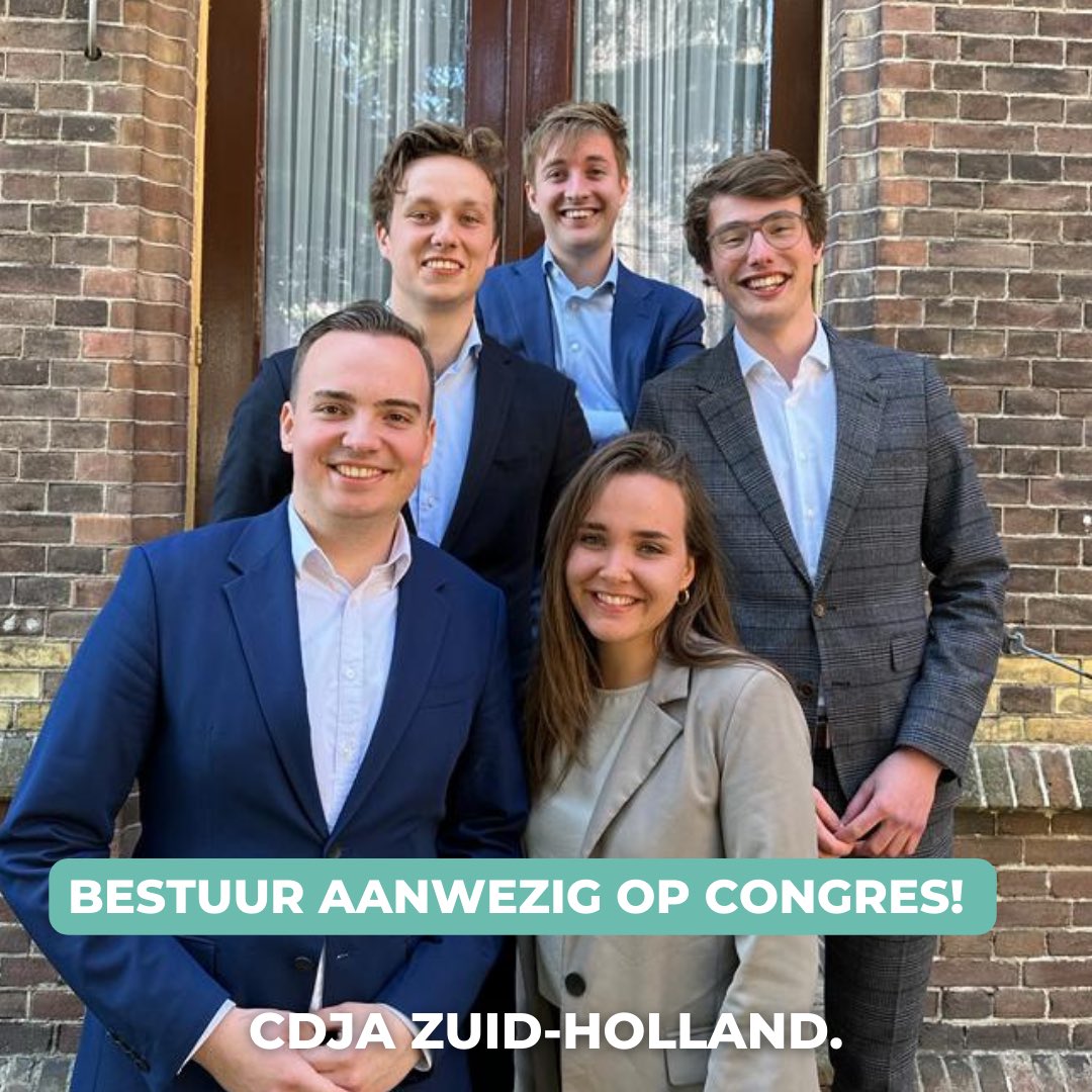 CDJA_ZH's tweet photo. Het bestuur van het CDJA Zuid-Holland was aanwezig op het congres!💚 Bedankt voor de organisatie @FryslanCdja x @CDJA . Het was weer een groot succes🙌🏻 Al onze resoluties zijn aangenomen💪🏻

#cdjacongres #voorjaarscongres https://t.co/WzDuVCgBXZ