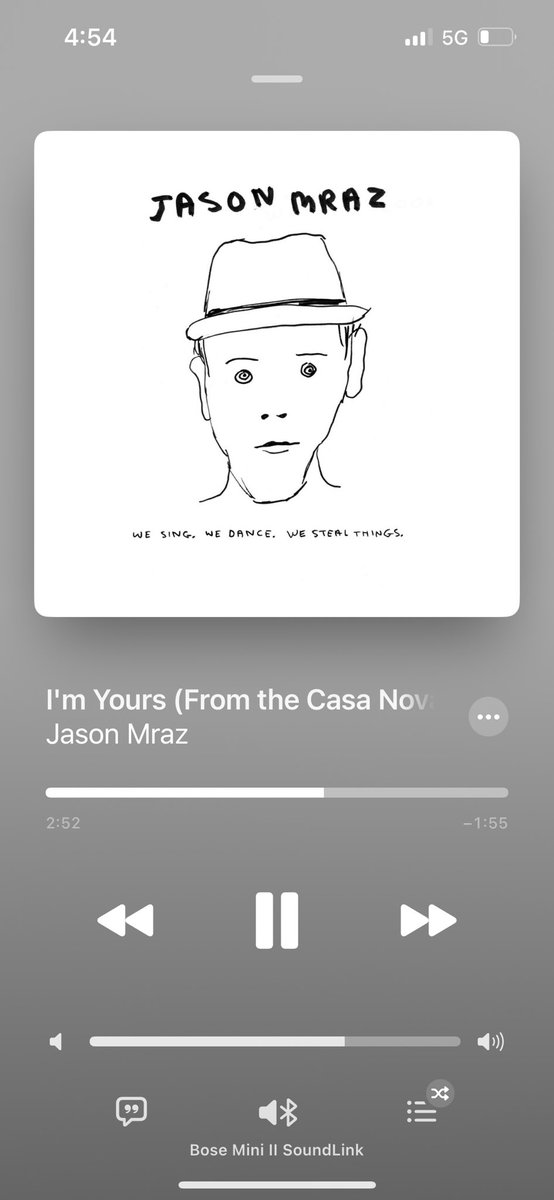 There are many versions of this song (by Jason himself 😂) but this one, specifically… 😍 #Jasonmraz #Music