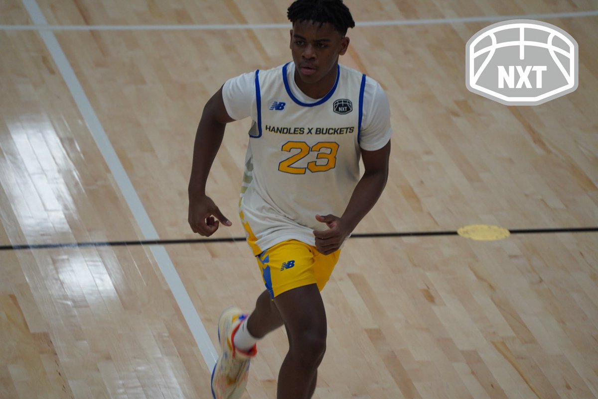 PRO16/NXTPRO League (@pro16league) on Twitter photo Handles x Buckets 2025 guard trio of Dez Carpenter, Antjuan Welch Jr., and EJ Jordan with a really strong first half.
Constant advantage creation from this bunch. Consistently find ways to get downhill and score on multiple levels. Fun to watch.
<a href="/Handles_Buckets/">HandlesAndBuckets</a> Handles x Buckets 2025 guard trio of Dez Carpenter, Antjuan Welch Jr., and EJ Jordan with a really strong first half.
Constant advantage creation from this bunch. Consistently find ways to get downhill and score on multiple levels. Fun to watch.
<a href="/Handles_Buckets/">HandlesAndBuckets</a>