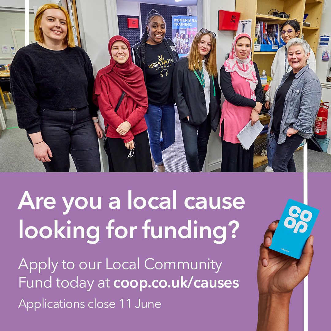 Do you know a local cause in your community that helps bring people together to restore nature or tackle climate change that needs funding? Applications for the Local Community Fund are now open, apply today 👉 coop.co.uk/causes