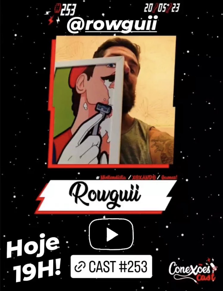 rowguii's tweet photo. Hoje as 19h, vou estar falando de XOXANDO GAMES, Lives e um pouco da doideira que sou eu junto com a galerê do @conexoescast ! 

https://t.co/4YtwhXuPfv

#podcast 
#Nintendeiro 

Espero vocês lá! ;) https://t.co/kfJnu3daWS