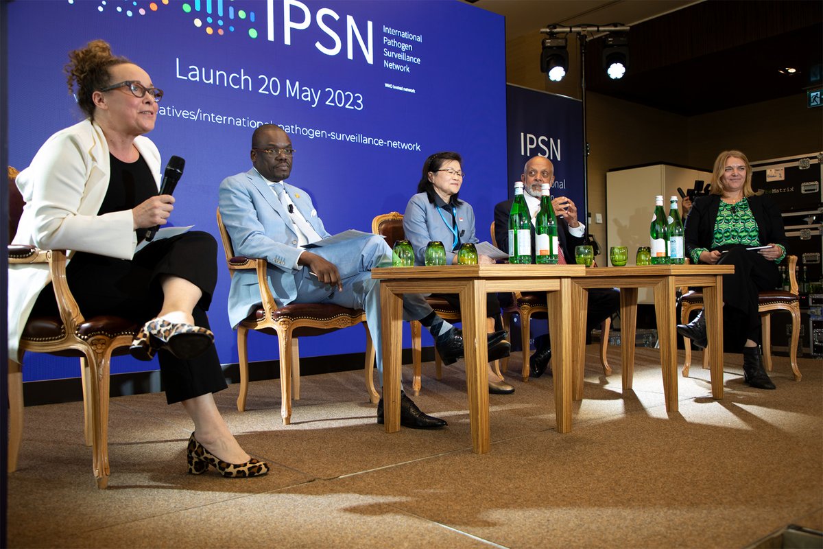 Dr_JeanKaseya's tweet photo. Pathogen genomics is a game-changer in outbreak detection and disease surveillance. Africa CDC’s pathogen genomics program, including the Institute of Pathogen Genomics and Africa Pathogen Genomics Initiative, has been instrumental in building capacity and driving collaboration. https://t.co/FerpAX8ZTB