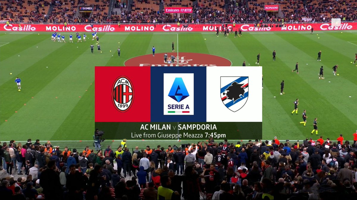 Full match: AC Milan vs Sampdoria