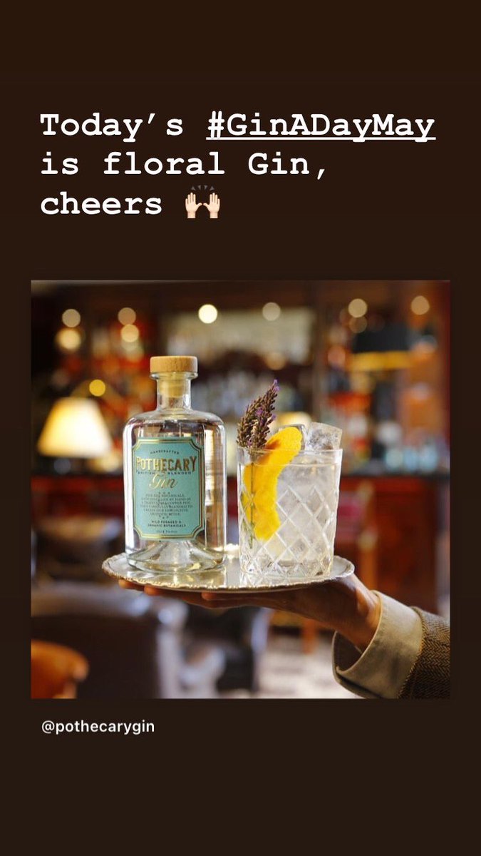 Our certified Organic Pothecary Gin. 

Our distillery garden is currently in the 2 year conversation period for organic certification, we will soon be able to harvest some of our own organic certified botanicals #WorldBeeDay 🐝#GinADayMay <a href="/SoilAssociation/">Soil Association</a> <a href="/BiodynamicUK/">Biodynamic Assoc UK</a>