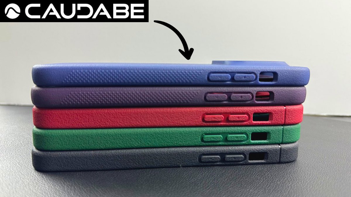Pats_Tech's tweet photo. EVERY COLOR Caudabe Sheath &amp; Synthesis! iPhone 14 Pro Max

https://t.co/dRjFvtl6Ae

Retweets are appreciated! https://t.co/mSenjYZpCP