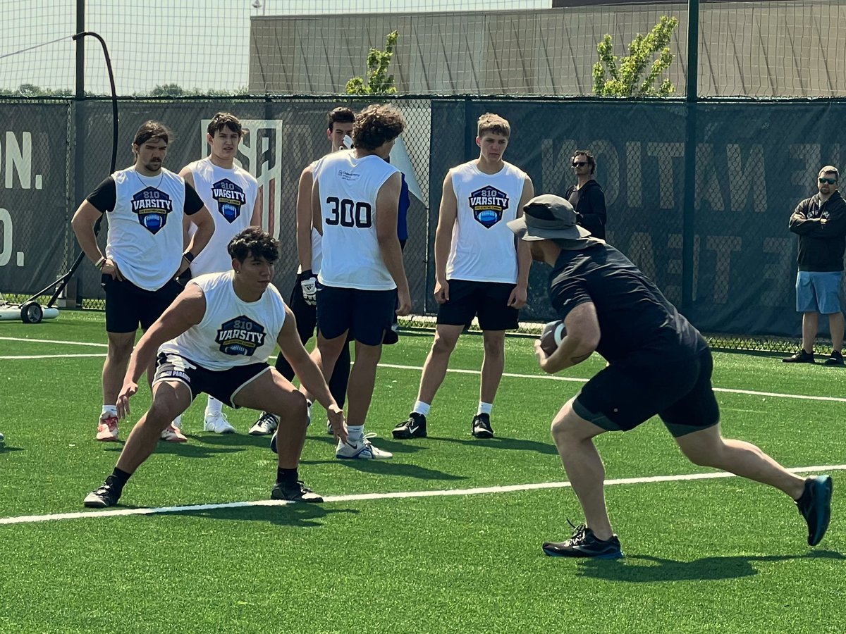 RandyWithersKC's tweet photo. Today’s 810 Varsity Combine at the USA Soccer National Development Center was of the best-organized HS football events I’ve ever seen. Good local talent and high-quality skill instruction in a world-class facility with college coaches watching. Was a good day in KCK #RecruitKC https://t.co/j1Xe8hKSKE