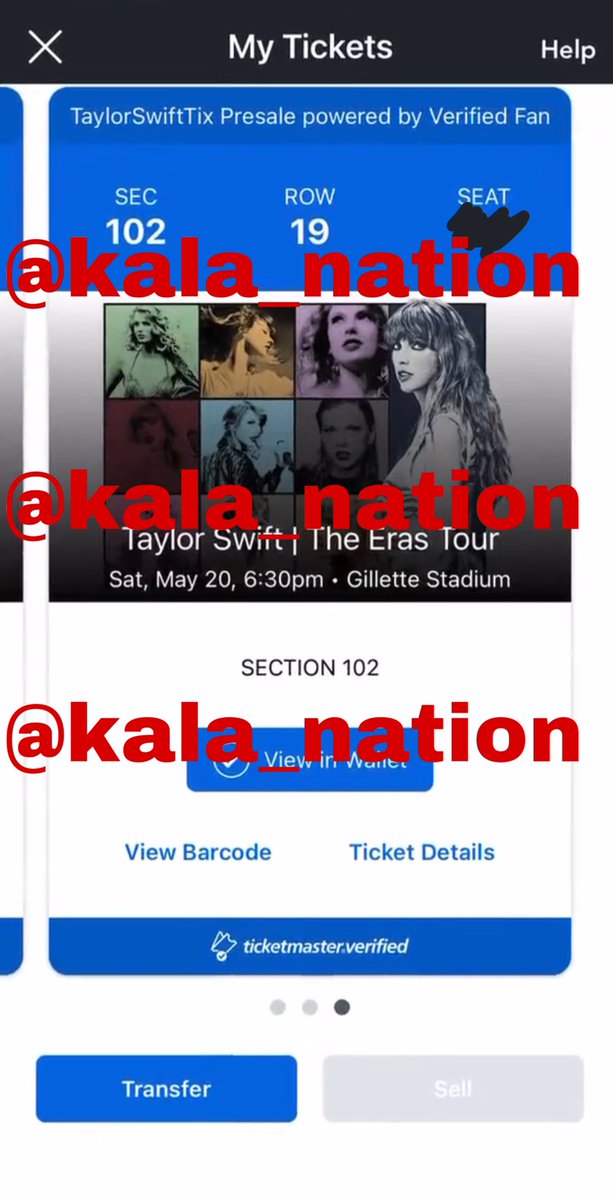 Eras Tour Resell tweet media