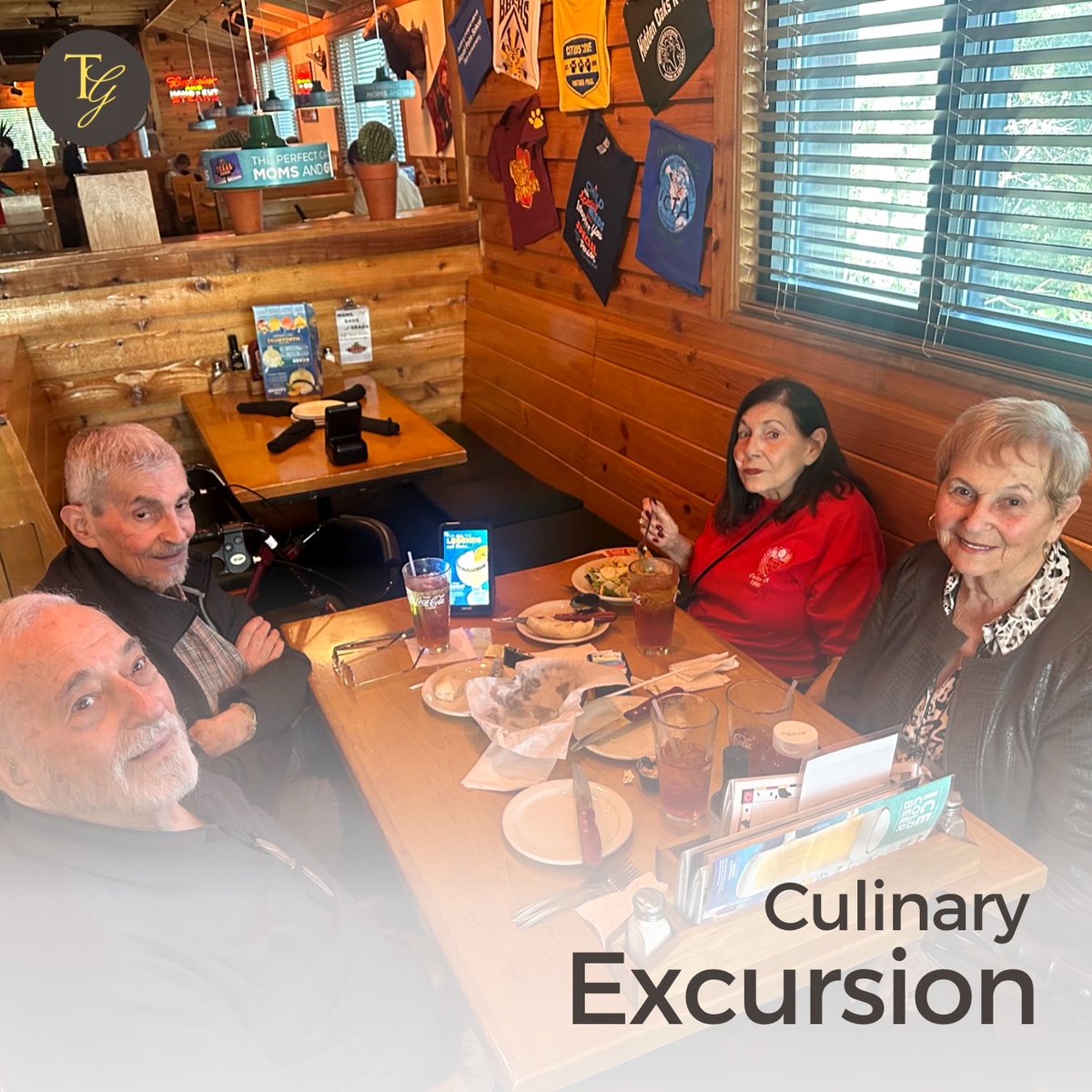 TGDelrayBeach's tweet photo. Nourishing connections – sharing a beautiful evening with residents! 😊🍽️ 💖 #TuscanFamily

#assistedliving #memorycare https://t.co/B5NILZTeBp