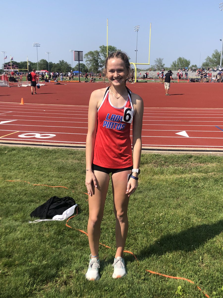 🚨NEW SCHOOL RECORD🚨
&amp; Class 3 STATE QUALIFIER

800m Dash
2:25.67

KENZLEIGH GOANS