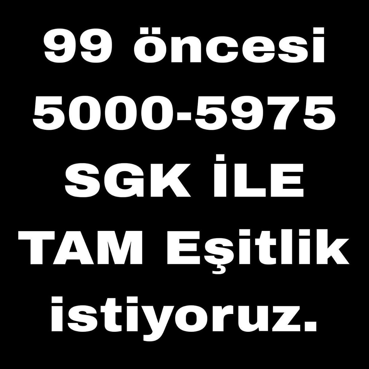 @cenginyurt52 SSK BAĞKUR AYIRIMI BİTMELİ