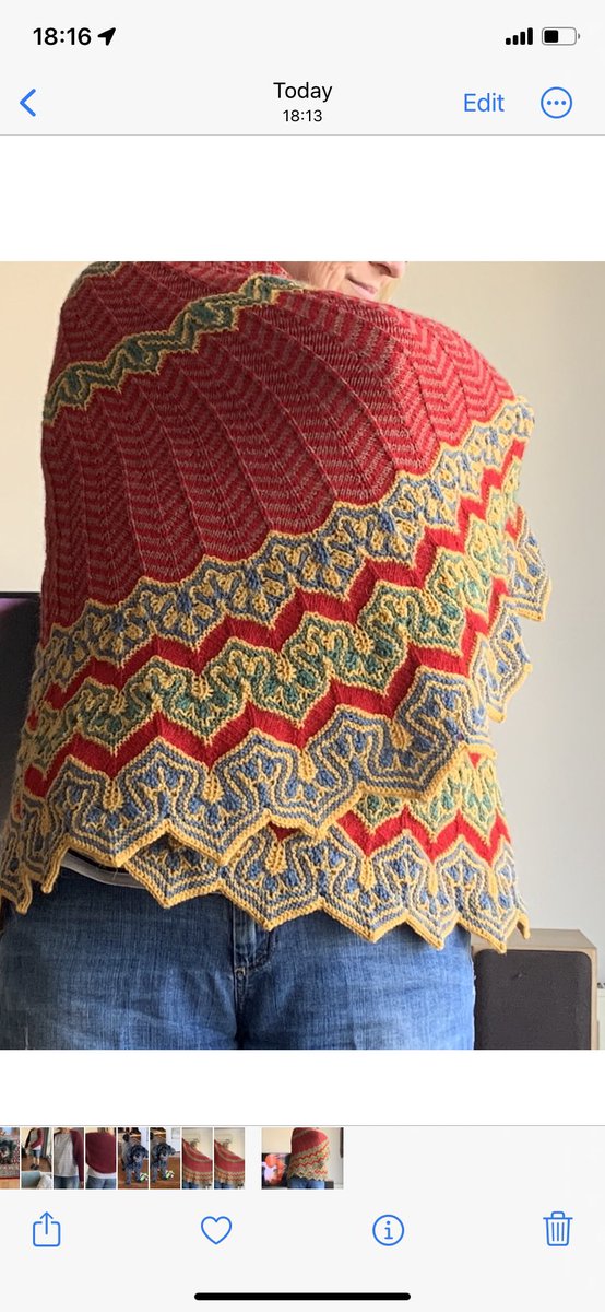 alithecatdog's tweet photo. #scivias is finished, loved making it #knittingtwitter https://t.co/LXYLm72B97