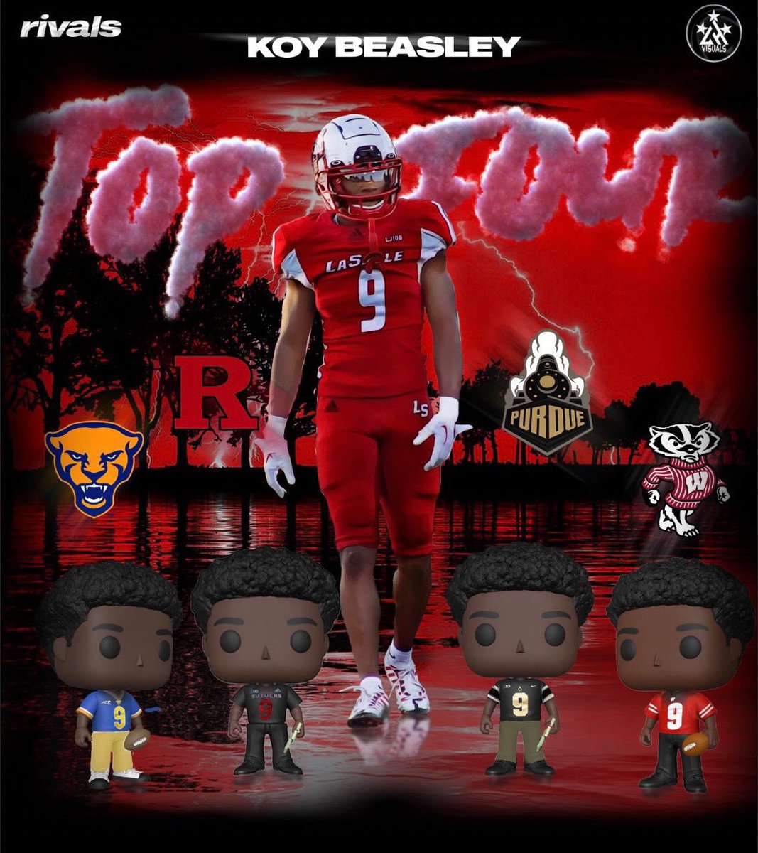 Koy Beasley ✞ (@koybeasley) on Twitter photo Top 4‼️ <a href="/ChadSimmons_/">ChadSimmons</a> @Rivals_Clint <a href="/MohrRecruiting/">Brian Mohr</a> <a href="/AllenTrieu/">Allen Trieu</a> <a href="/LS_LancerFB/">La Salle Football</a> <a href="/LS_LancerATH/">La Salle Athletics</a> Top 4‼️ <a href="/ChadSimmons_/">ChadSimmons</a> @Rivals_Clint <a href="/MohrRecruiting/">Brian Mohr</a> <a href="/AllenTrieu/">Allen Trieu</a> <a href="/LS_LancerFB/">La Salle Football</a> <a href="/LS_LancerATH/">La Salle Athletics</a>
