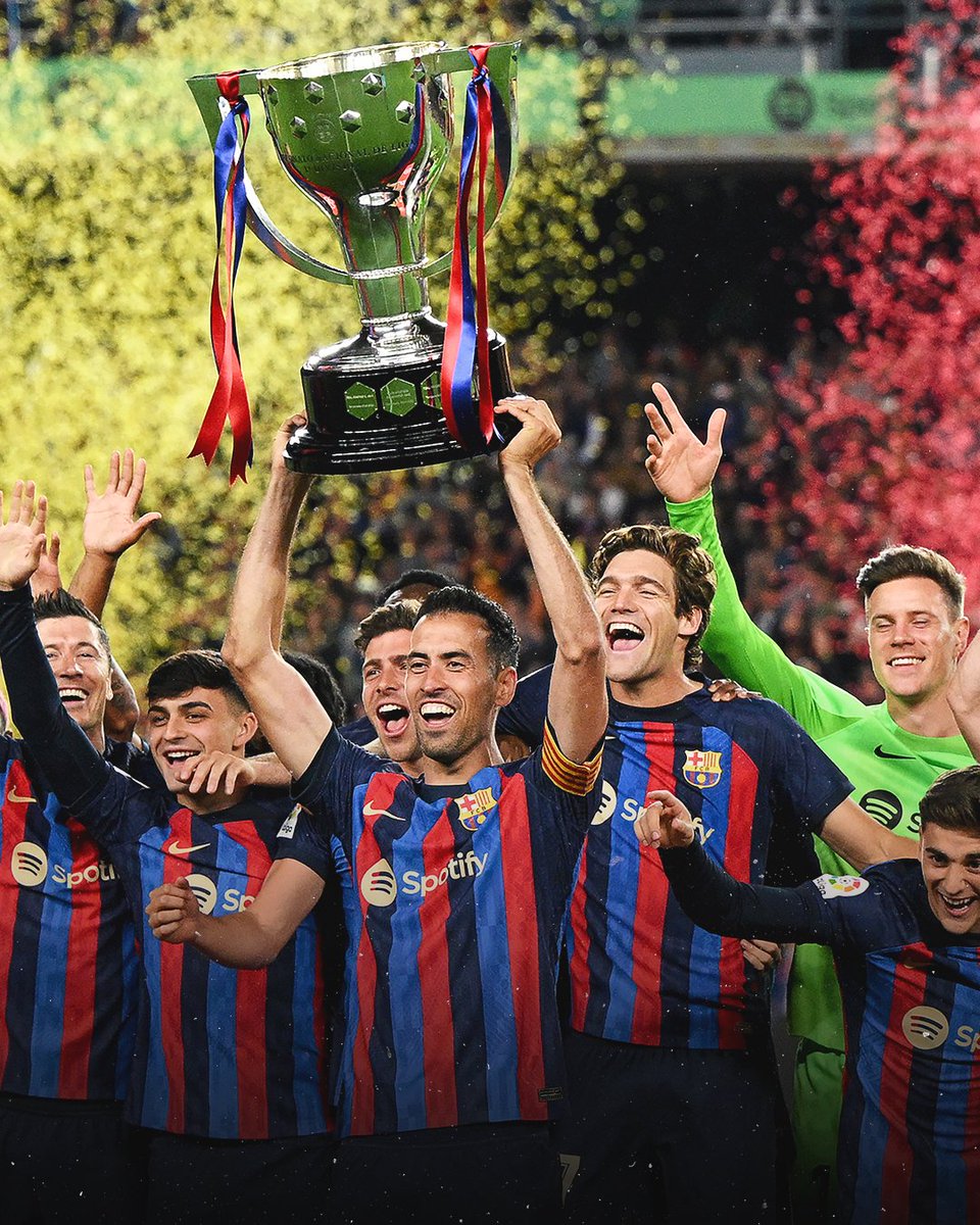 FOX Soccer on Twitter "It's Barça's once again! 🏆 Barcelona lifts the