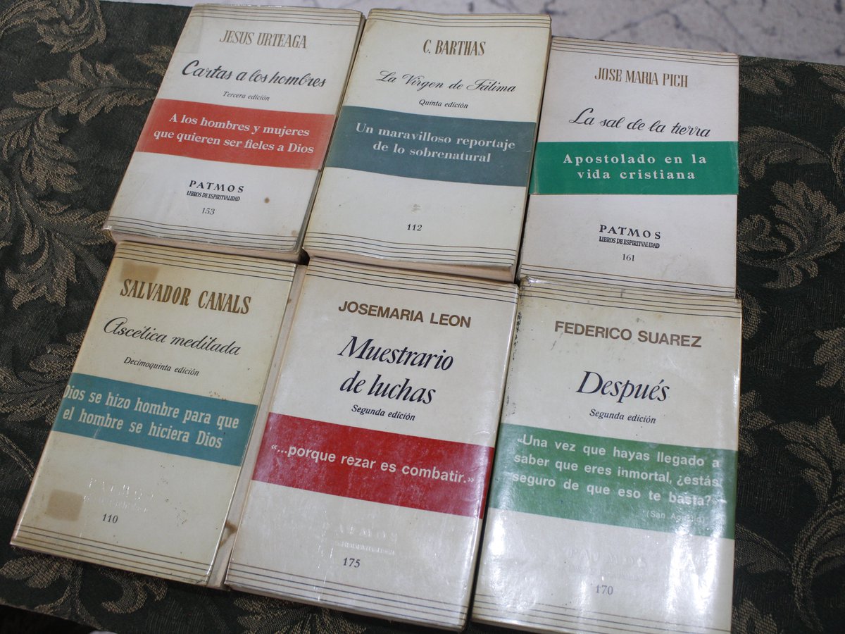 LIBROS DE ESPIRITUALIDAD
Selección de espiritualidad, biografías y teología cristianas.

Guayaquil:
Centro Cultural Casa del Mango
Urdesa, Cedros 432 y Sexta. 
LUN-SAB de 10:00 a 19:00. 
Envíos a todo el país. 
+Libros: shorturl.at/jNX36 

Por ahora sin ☎️. Escribe al chat.