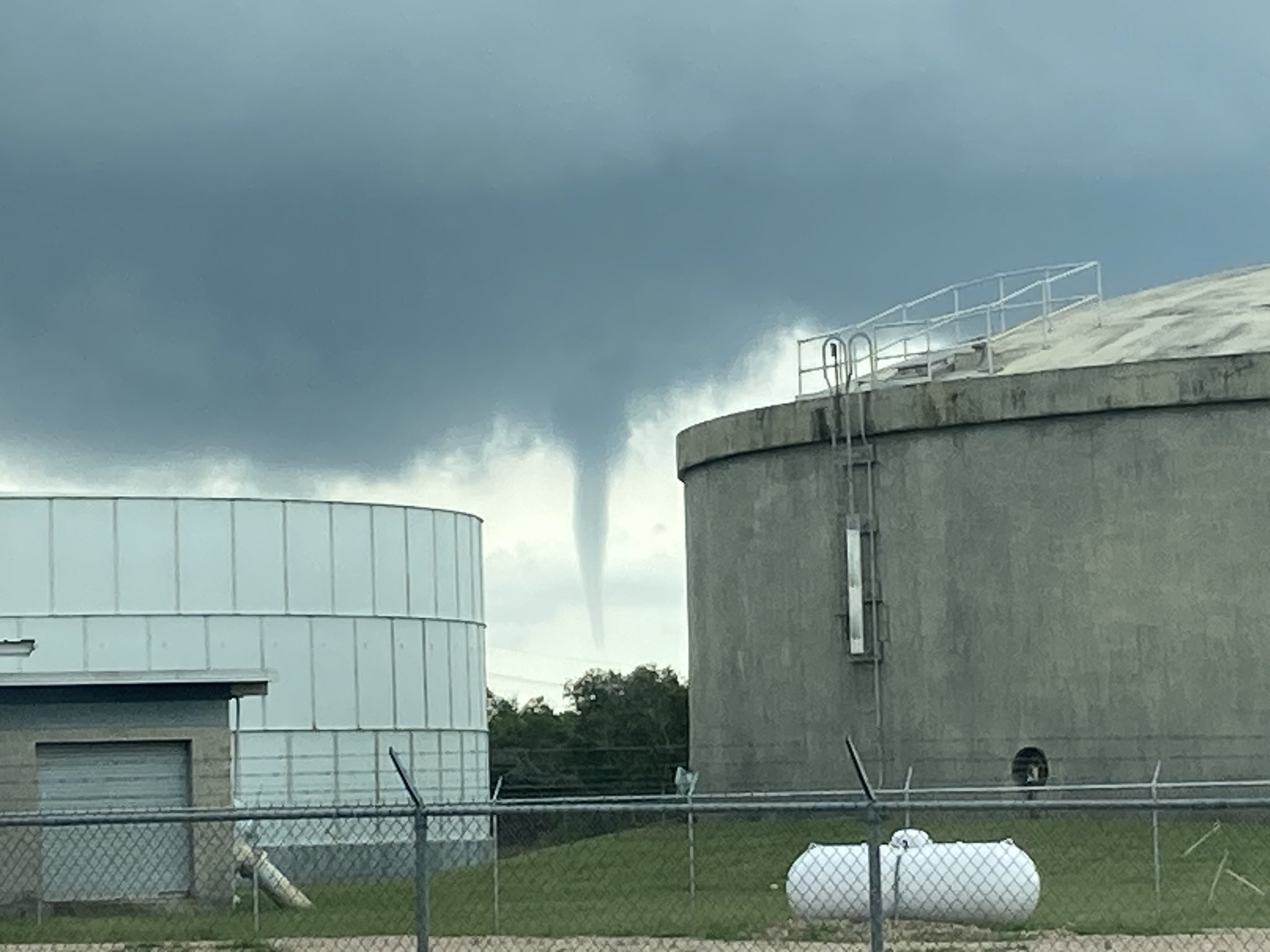 Joel Christopherson on Twitter "Funnel cloud/possible tornado near
