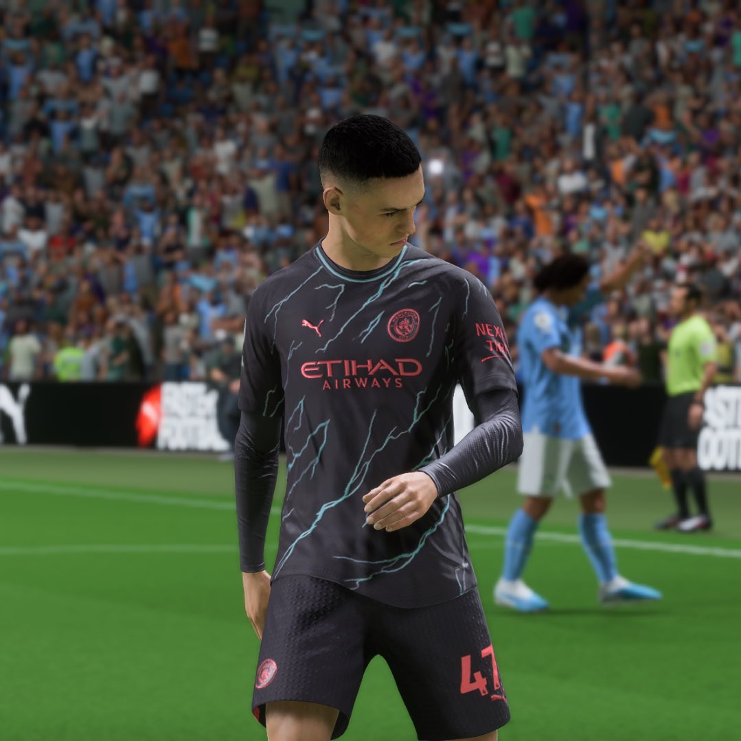 🚨🚨| Excl: Manchester City set to release their third kit near the end of July. The design (shown below) will be the kit with the lightning also set to feature on the socks too. 🔵#MCFC