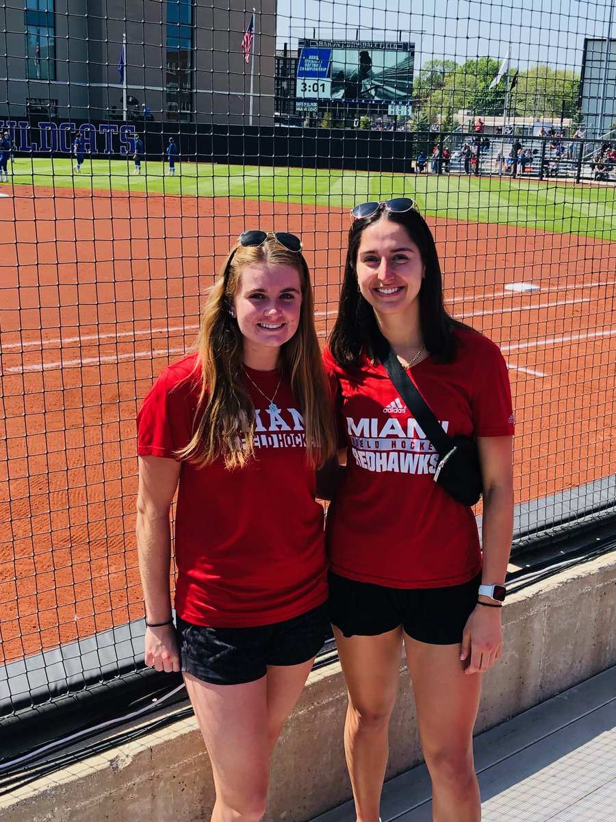 Let’s go <a href="/MiamiOH_SB/">Miami Softball</a> !! Excited to be here and support!! #RiseUpRedHawks