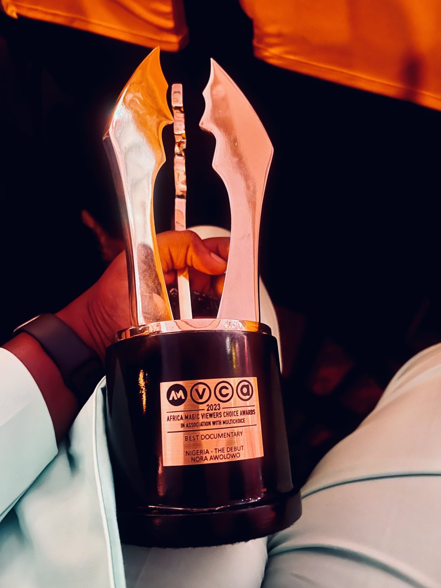 Sleeping tonight a what? 
An AMVCA WINNER!!! 

Grateful to everyone who have supported me since I started with a mobile phone, this is for you! Thank You!!!