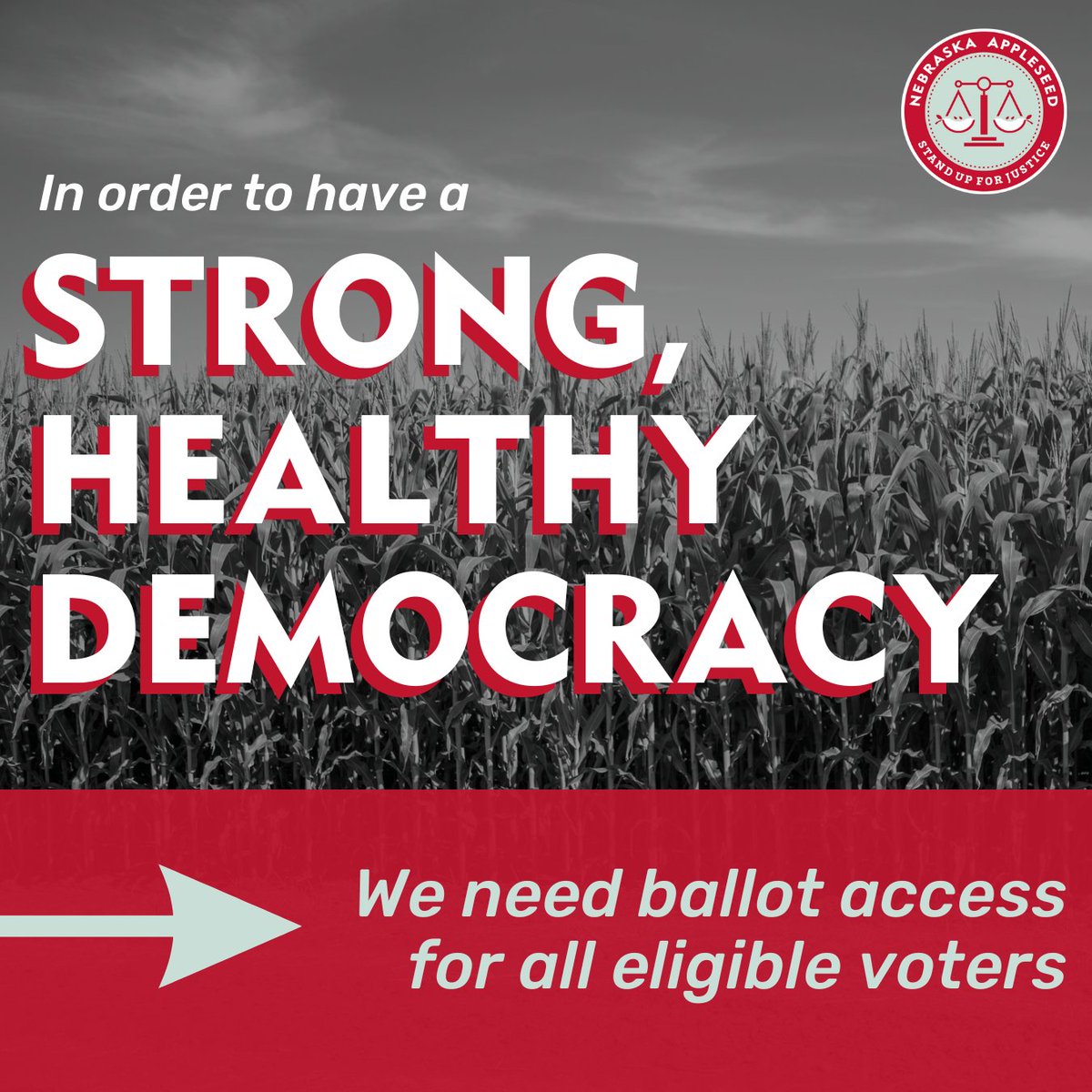 On Monday, #NEleg will be debating a proposal for implementing voter ID requirements in Nebraska elections. We need senators to remember that our elections are already well-trusted. Contact your senator this weekend: bit.ly/NElegSenator