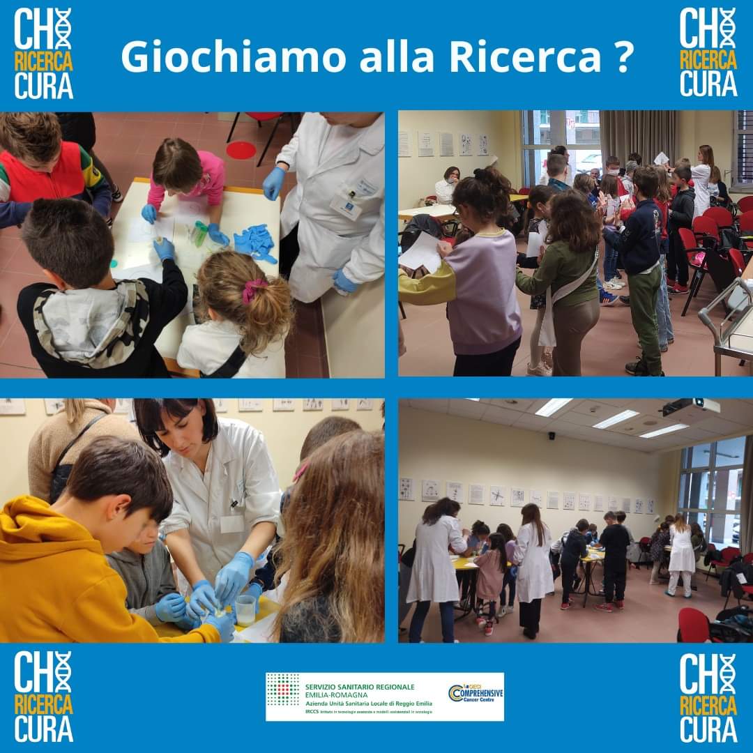 lab_tres's tweet photo. Tutto esaurito per questo sabato di Giochiamo alla Ricerca! Giornata ricca di soddisfazioni per grandi e piccini che ci auguriamo si possa ripetere al più presto. Alla prossima! @Ausl_RE
#chiricercacura #giochiamoallaricerca #ricerca #incontro #lascienzaditutti https://t.co/oB0VDl2c21
