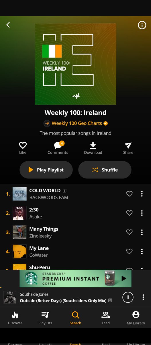 SouthJonesSSM's tweet photo. My Song #NewYearsFreestyle Made It To An Official #Audiomack Playlist. Its Ranked Number 71 On The Weekly Chart. Thanks For The Support @audiomack @BrianZisook #SouthsidersOnly #ThankYouAll https://t.co/QnTPv0P0ir https://t.co/5hyy3fCHMN