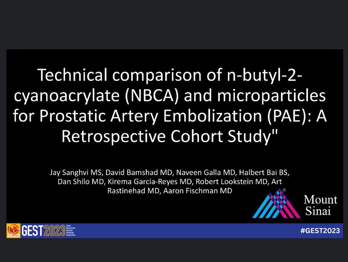 PAE nbca presentation <a href="/thegestgroup/">GEST -Global Embolization Symposium & Technologies</a>