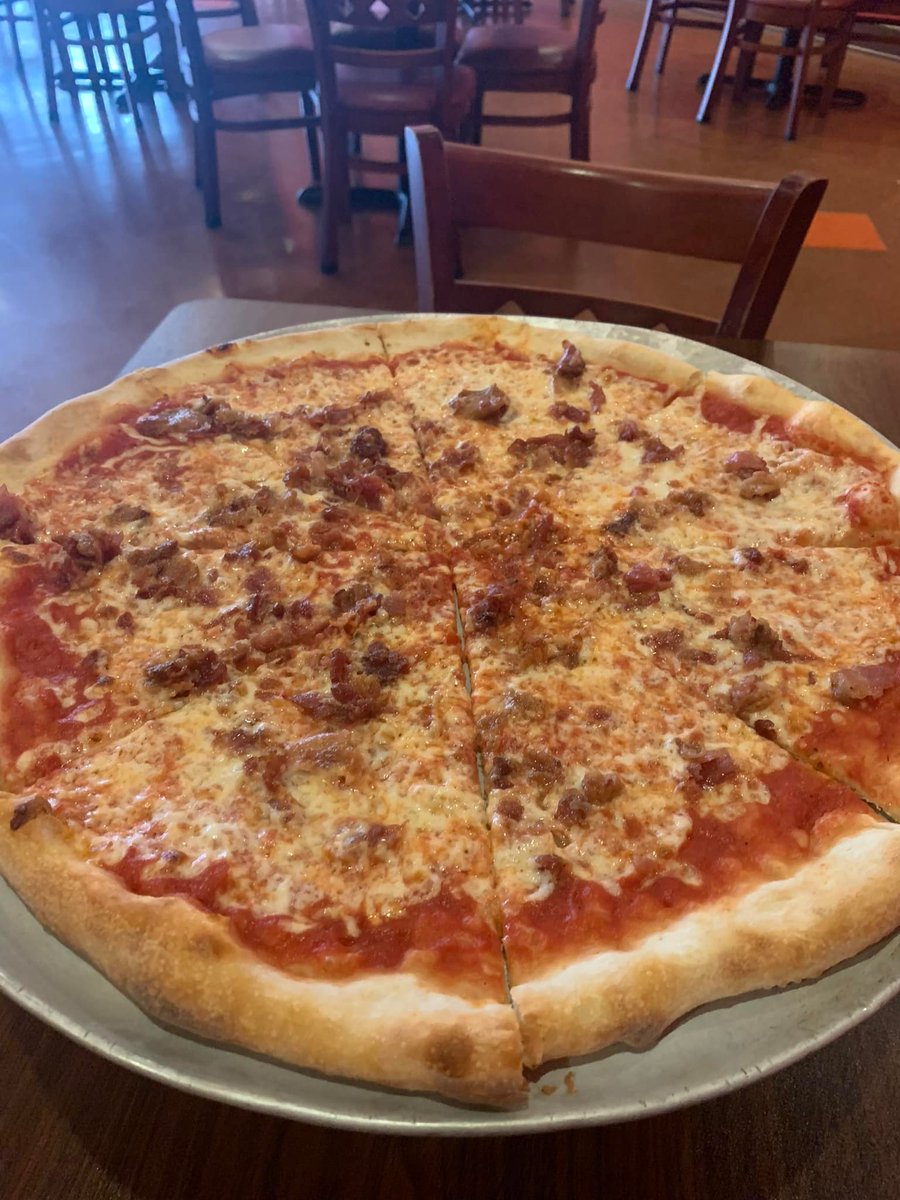 Pizza! Pizza! BACON is the flavor this week! Only $12!! #POTW #dinelocal #wintervillenc #eatlocal #localisbetter #dinnerunder20dollars