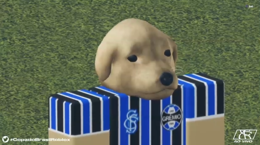 Copa Roblox 🏆 on X: 🔃 Substituição no Grêmio ⬇️Sai: Vinicin ⬆️ Entra:  Cachorrão  / X