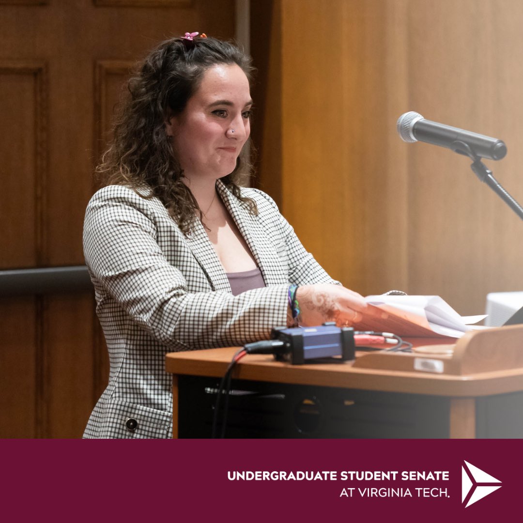 USSatVT's tweet photo. On April 25th, 2023, we were honored to participate in the inauguration of Virginia Tech's Undergraduate Student Senate! Together, we will shape the future of Virginia Tech, ignite change across our campus, and champion the voice of every hokie. https://t.co/kAcZiq1wXK