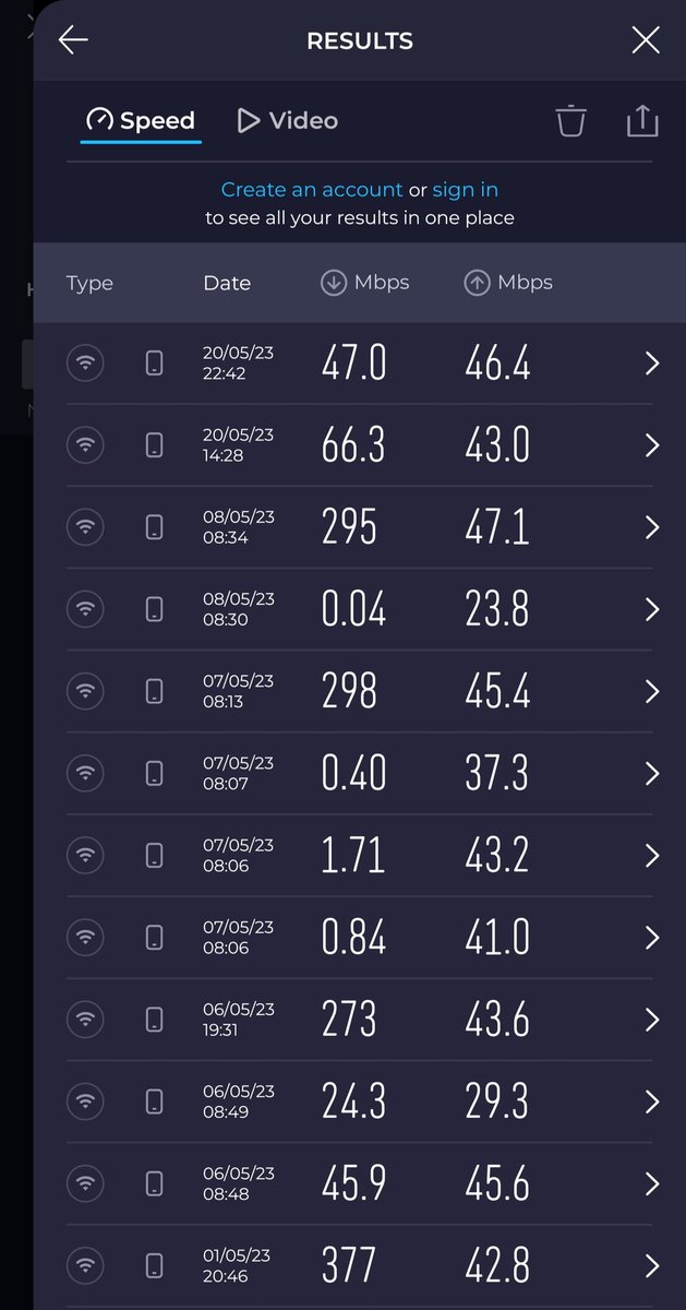 Vartster's tweet photo. Hey @virginmedia @Virgin @Ofcom for saying I pay for 1Gb fibre do you think this is acceptable? https://t.co/cU6f6gyI74