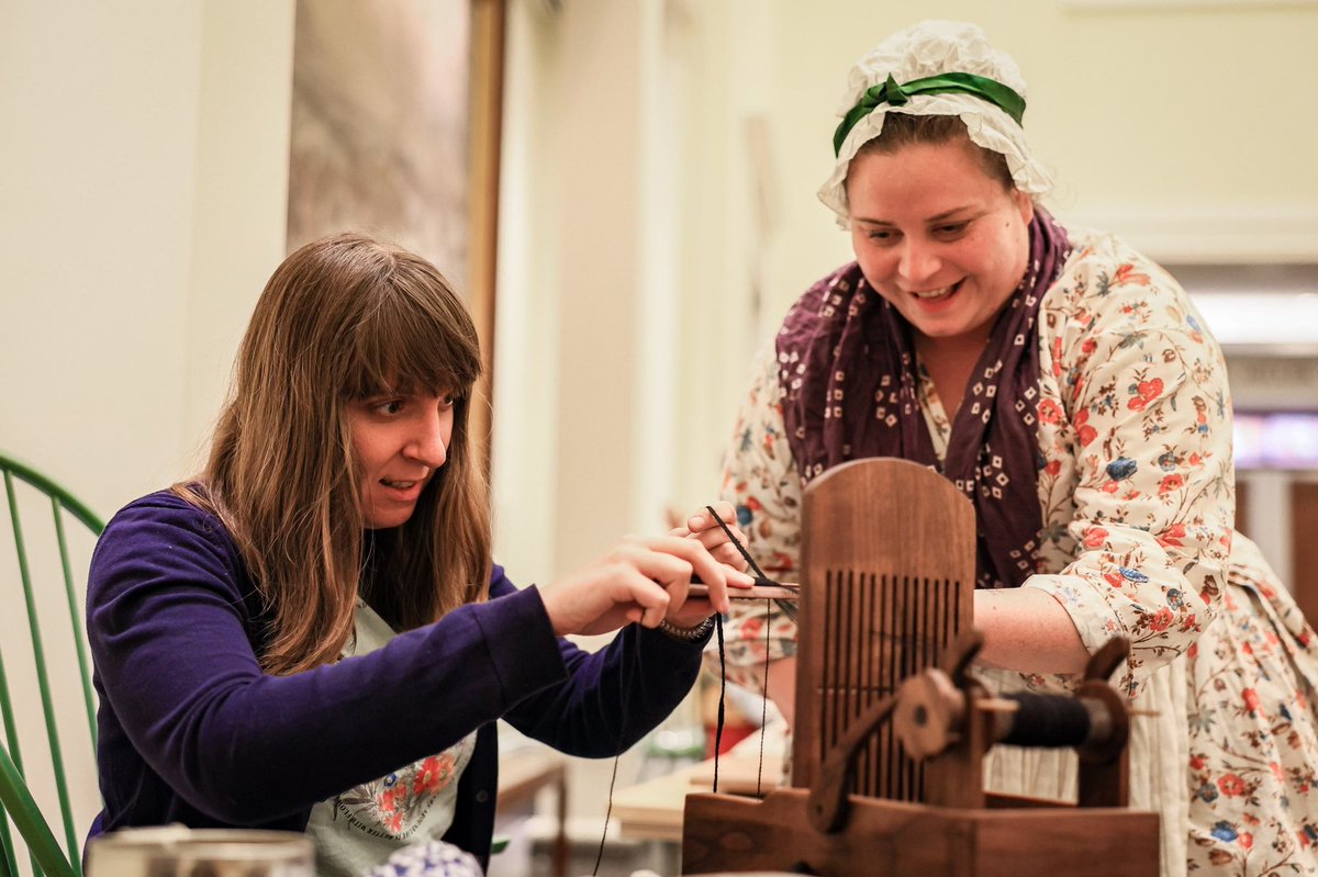 AmRevMuseum's tweet image. What a day meeting the people who made the Revolution in 1770s Philadelphia!

We had a great time learning 18th-century skills and trades, from cartridge rolling to making pepper pot soup, with our Makers of Revolutionary Philadelphia Living History Day. #HowRevolutionary