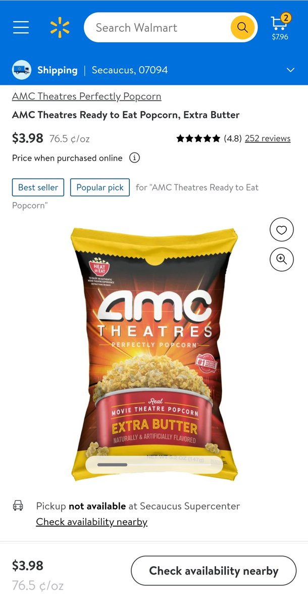 AviHarkishun's tweet photo. Has anyone ever paid attention to the Warning label on the back of the #AMCPerfectlyPopcorn bag?
$AMC #AMC https://t.co/jfvERImkm3