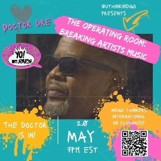 Bringing back the operating room with Doctor Dre on clubhouse scan the QR code join us 7:00 p.m. EST.