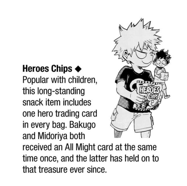 there are so many but just today i was thinking about the all might card... the metaphor! can you imagine how izuku felt knowing kacchan cherished it as much that whole time?