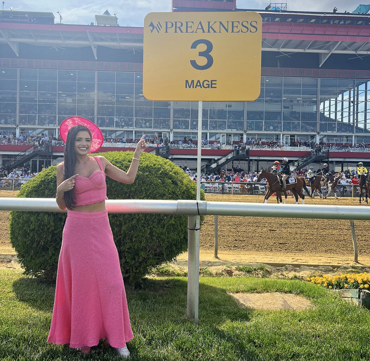 GO MAGE❤️ #Preakness148