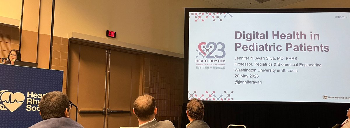 WashU Pediatric Cardiology (@washupedscard) on Twitter photo Great representation by #TeamEP at the <a href="/HRSonline/">Heart Rhythm Society</a> meeting! Dr Jen Silva (<a href="/jenniferavari/">Jen Silva, MD</a>) and Lisa Roelle, PA-C (<a href="/LisaRoelle/">Lisa Roelle PA-C</a>) giving talks on Digital Health Technologies! Great representation by #TeamEP at the <a href="/HRSonline/">Heart Rhythm Society</a> meeting! Dr Jen Silva (<a href="/jenniferavari/">Jen Silva, MD</a>) and Lisa Roelle, PA-C (<a href="/LisaRoelle/">Lisa Roelle PA-C</a>) giving talks on Digital Health Technologies!