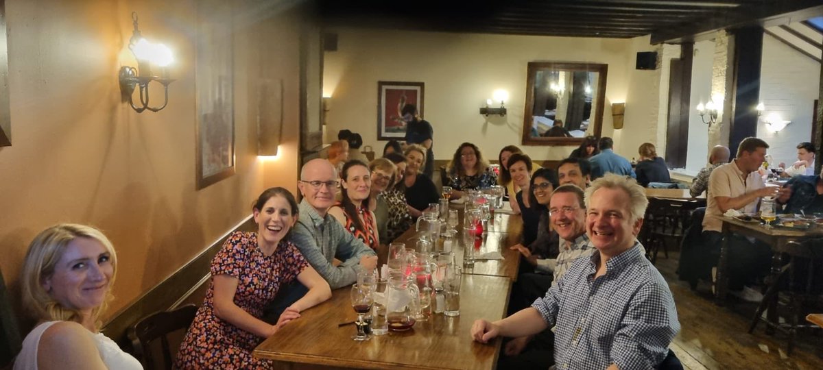 NuthOpm's tweet image. Out celebrating how wonderful it is when good things happen to good people. So proud to call you our friend and colleague. Our soon to be Prof ⁦@AlisonYarnall⁩