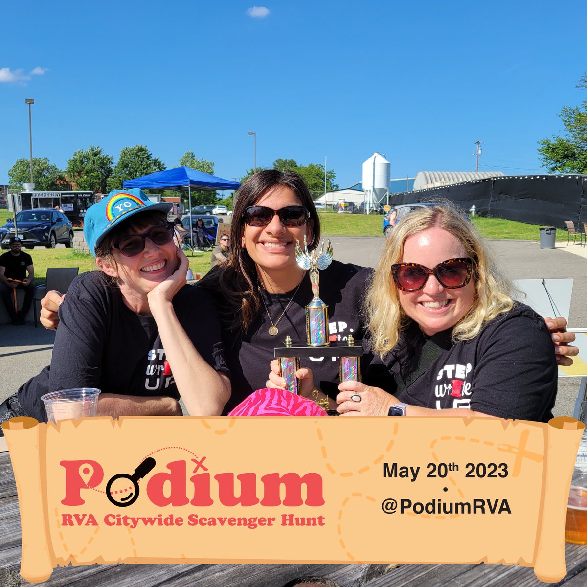 Congratulations to our 2nd place winners, the BloomED team!
-
#scavengerhunt #richmondva #podiumrva