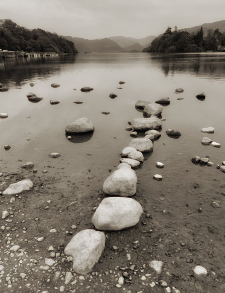 #derwentwater #keswick #blackandwhitephotography