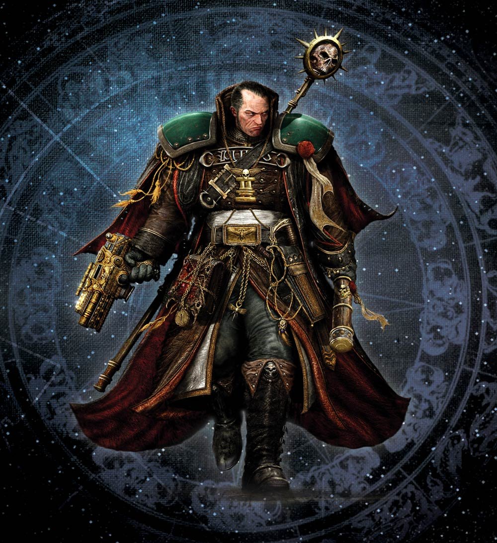 Menudo día de warhammer 40k en vena (y patio). Me he puesto a leer el omnibus de Eisenhorn. #mayoscifi