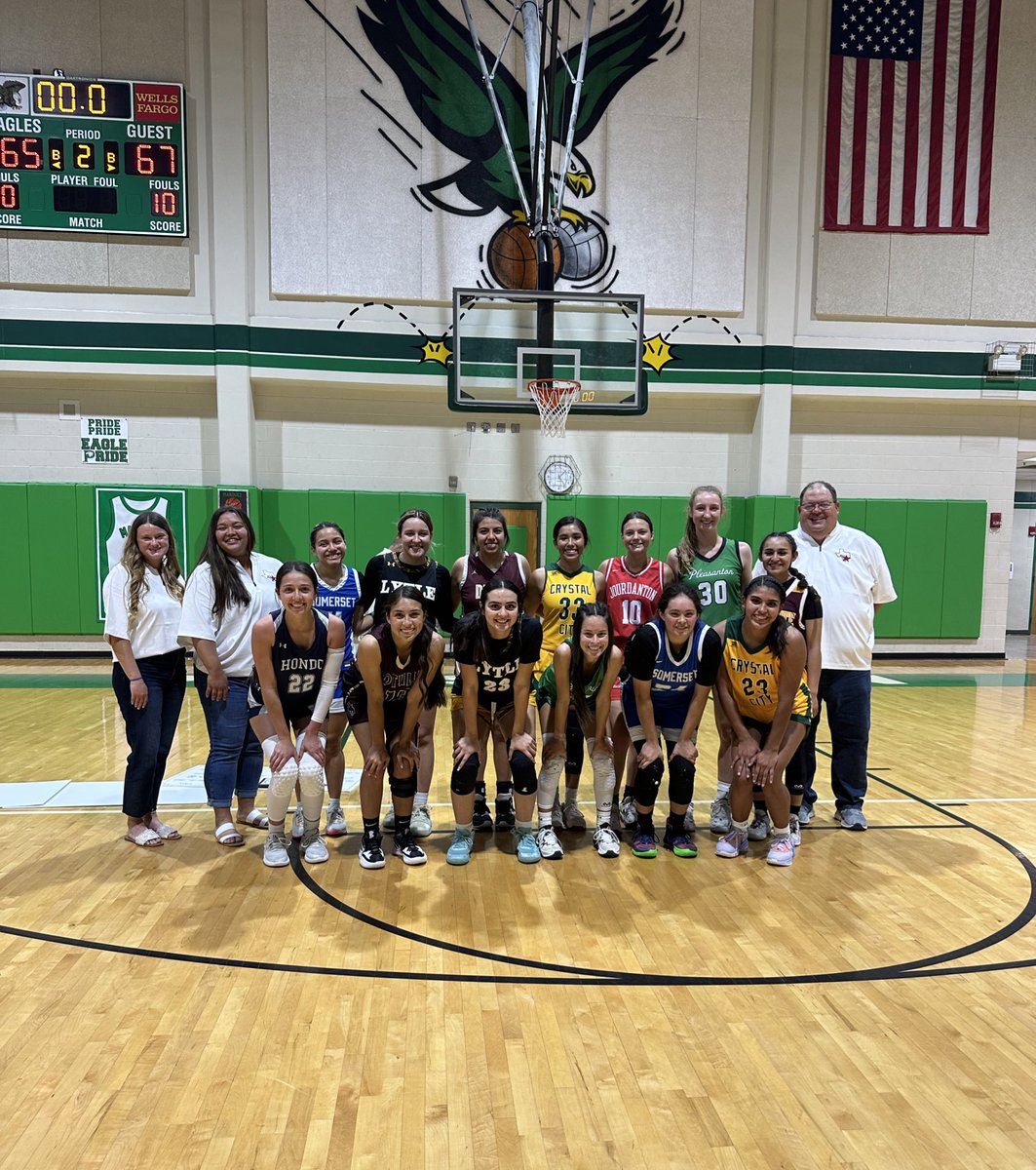 What a fun group of girls to coach in the STCA All-Star Basketball game!!  They played hard and got the W in OT!  What a great group!  Honored to be able to represent the STCA coaching these young ladies!! #westside