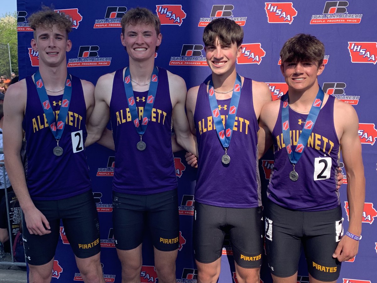 Your class 2a 4x400 runner up.  Your new school record holder of 3:23.83. ⁦<a href="/BraydonOsborn5/">BraydonOsborn</a>⁩ ⁦<a href="/BradyMarak/">Brady Marak</a>⁩ ⁦<a href="/AlburnettSports/">Alburnett Athletics</a>⁩ ⁦<a href="/AlbBoosterClub/">Alburnett Athletic Booster Club</a>⁩ ⁦<a href="/grayson_carolan/">grayson carolan</a>⁩ ⁦<a href="/mason_neighbor/">Mason_Neighbor</a>⁩