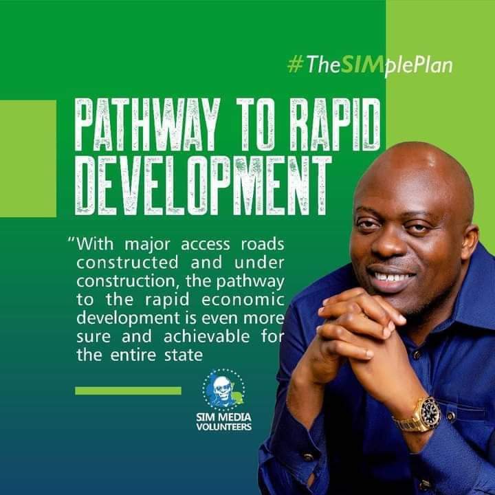 EpelleBright2's tweet image. #CurtyBright 

#TheSimplePlan

PATHWAY TO RAPID DEVELOPMENT:

"With major access roads constructed and under construction, the pathway to the rapid economic development is even more sure and achievable for the entire state."

#SimFubaraKSC
#SimFubara
#SimMediaVolunteers