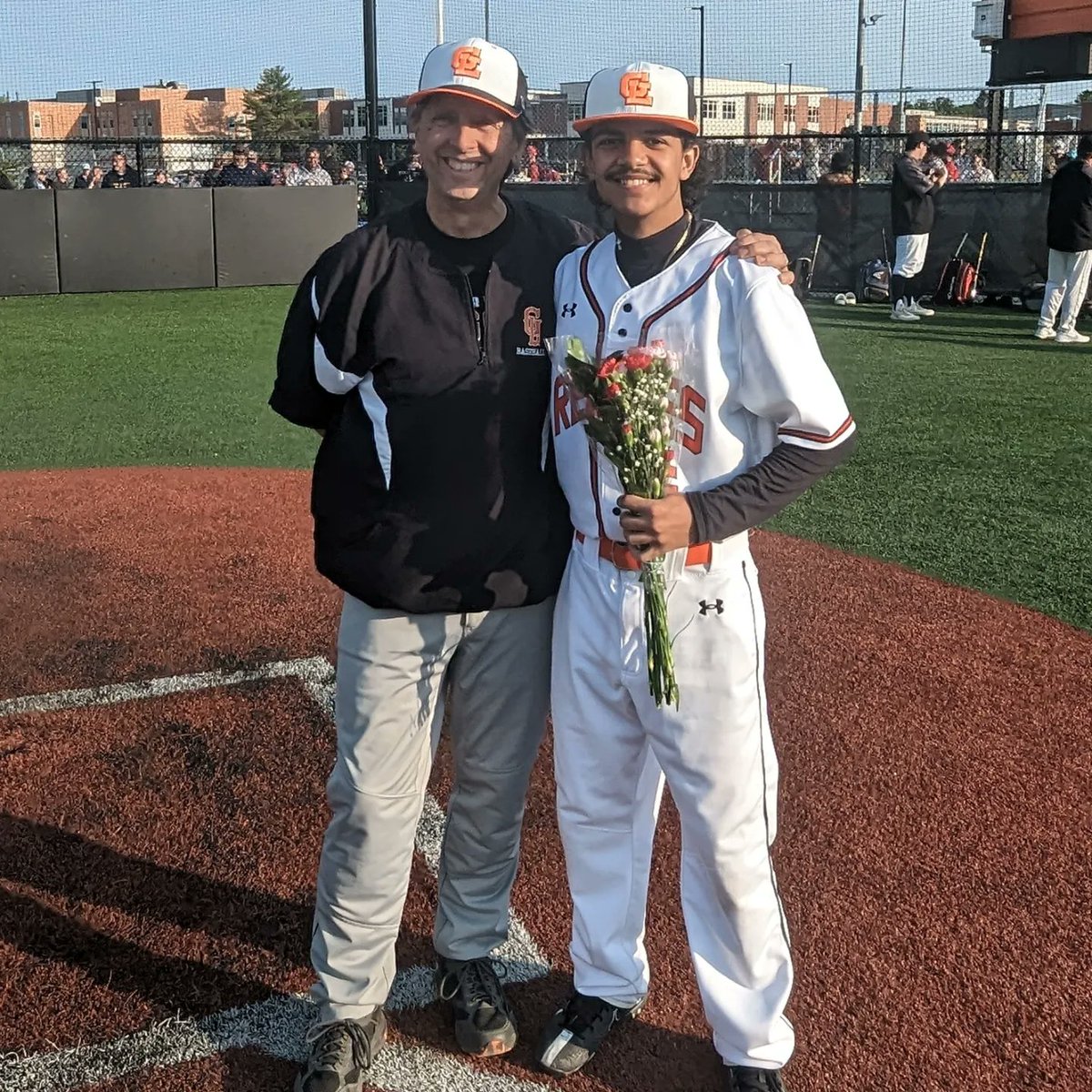 ReggiesBaseball's tweet image. Each day I'll recognize a graduating senior. Today is senior Juan Gonzalez, both a player and a student I have in class. A bright young man who does absolutely anything the team needs. He's going to a 4-year school to study engineering and we wish him all the best