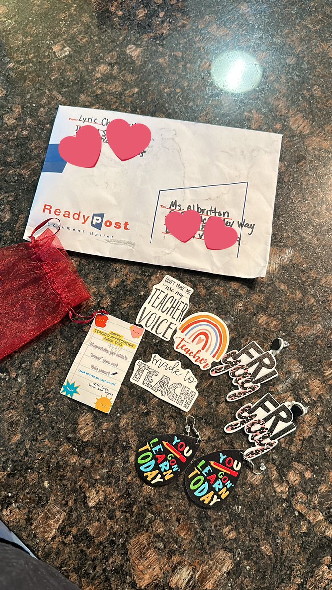 Ms. Albritton ❤️ (@magical_msa) on Twitter photo Oh my goodness! When your former student sends you gifts in the mail, you HAVE to brag a little! Shoutout to <a href="/FunWithTheChads/">Tonique Chadwick</a> Thank you thank you thank you! This is such a sweet gift 😍🥰 I really appreciate you still thinking of me! #RelationshipsMatter #TeacherAppreciation Oh my goodness! When your former student sends you gifts in the mail, you HAVE to brag a little! Shoutout to <a href="/FunWithTheChads/">Tonique Chadwick</a> Thank you thank you thank you! This is such a sweet gift 😍🥰 I really appreciate you still thinking of me! #RelationshipsMatter #TeacherAppreciation
