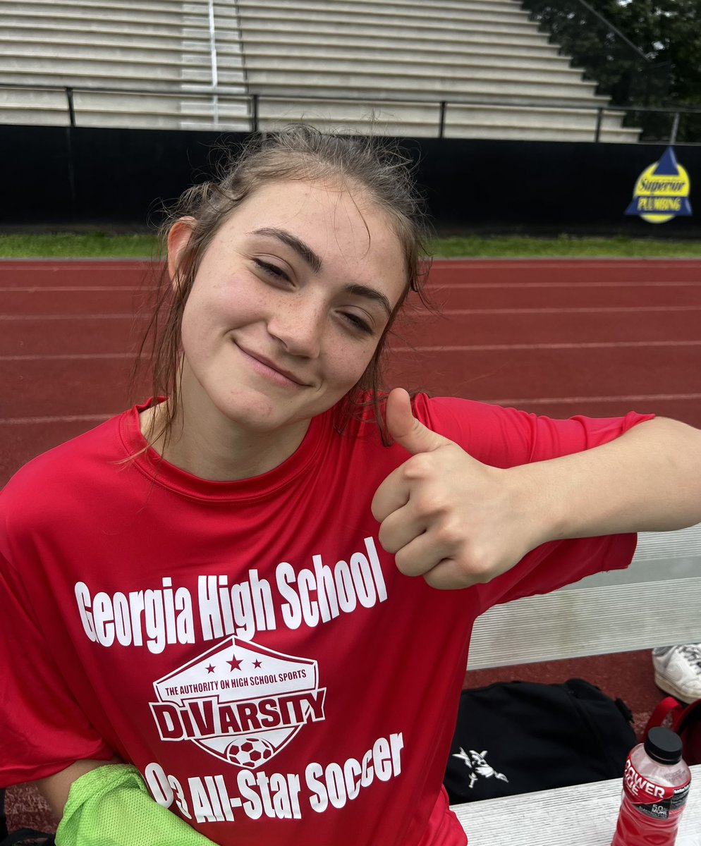 callaway_soccer's tweet photo. Congratulations to Coach Petite &amp; Coach McGuffin for leading the ladies to a 2-1 victory today at the DiVarsity All Star Game AND huge shout out to our very own Autumn Brown for scoring the game winning goal. 
#CavsThatKick #waytorepresent #divarsityallstargame #2023 #CallawayHS https://t.co/kNpwW2WhiS