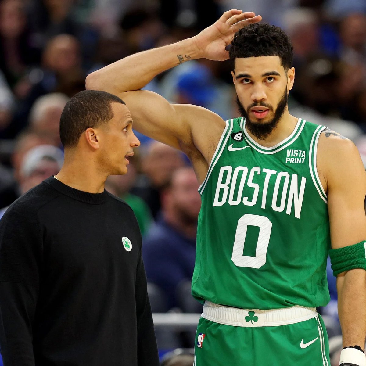 LegionHoops's tweet photo. Nick Wright:

“The reason we don’t lay it all on Tatum is because it’s clear their coach doesn’t know what he’s doing.”

(via @FTFonFS1) https://t.co/nVZEZlqoYg