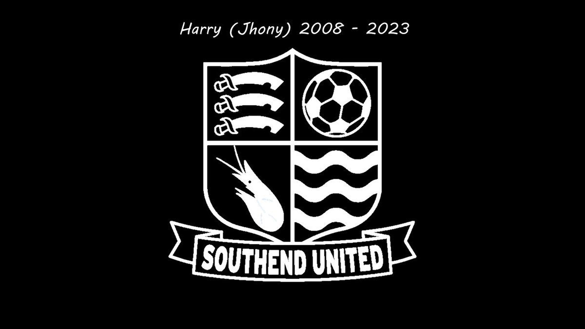 It is with deep sadness we have to announce the passing of the clubs vice captain of Southend Jhony or his real name Harry. Tomorrows game for Southedn will be in his honour and we will hold a minutes silence for him. You will be truly missed fly high mate fly high 🕊️