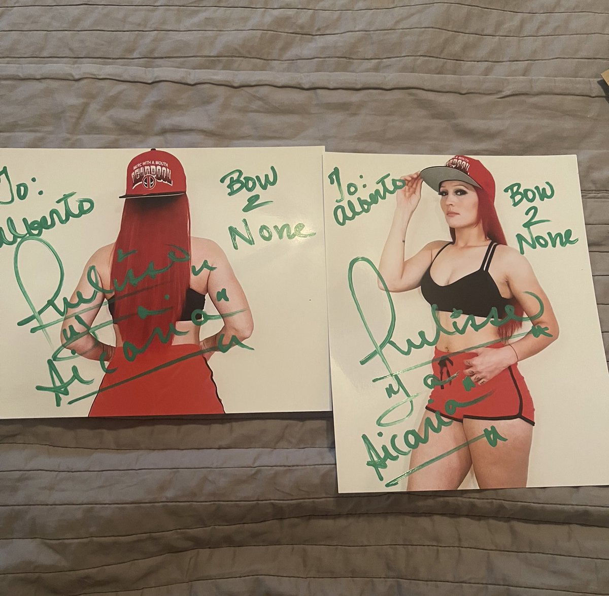 beto_8171's tweet photo. Hell yeah they finally arrived @RealIvelisse #Sicaria #Bow2None https://t.co/B4wVH7VnPq