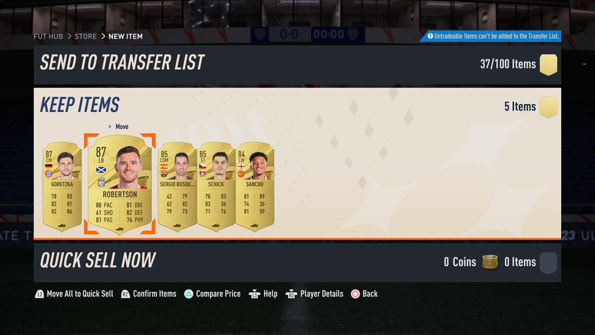 TOTS Rank 1:
- Community ✅
- Prem✅
- Bundes ✅
- La Liga ✅

Coins made ❌